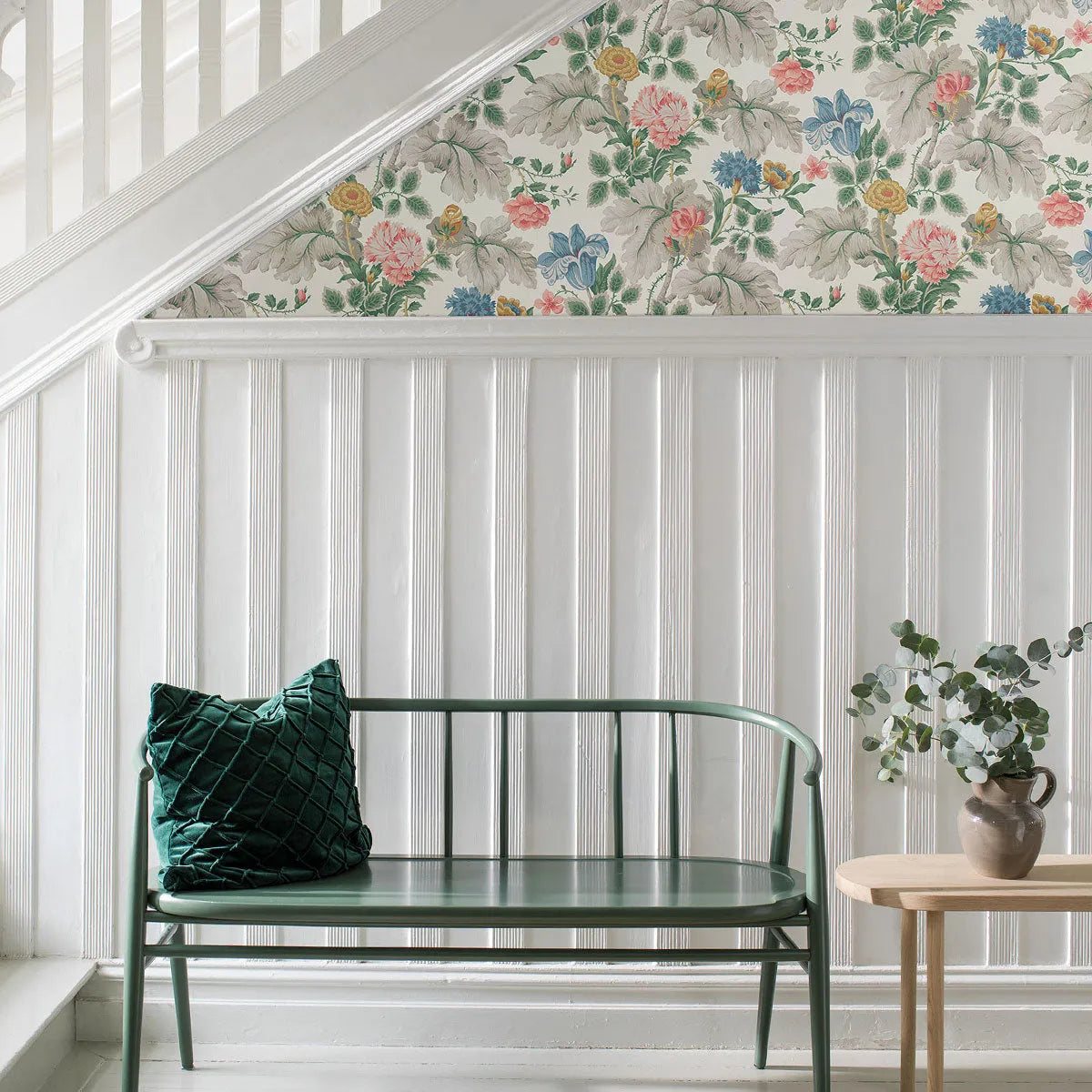 Carnation Garden Wallpaper - Borastapeter