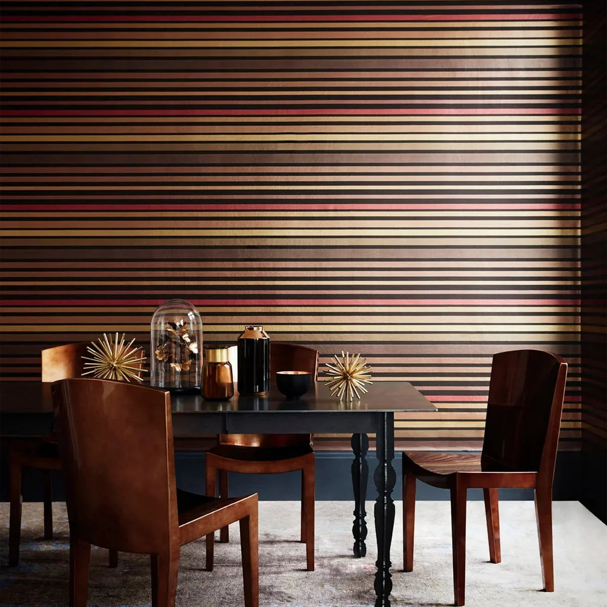 Carousel Stripe Wallpaper - Cole & Son