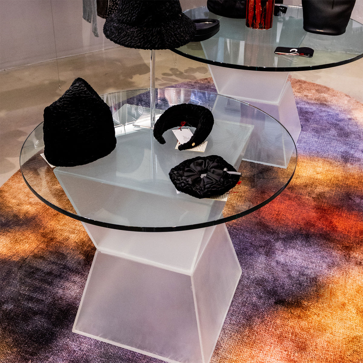 Blur Oval Carpet by Stefano Giovannoni