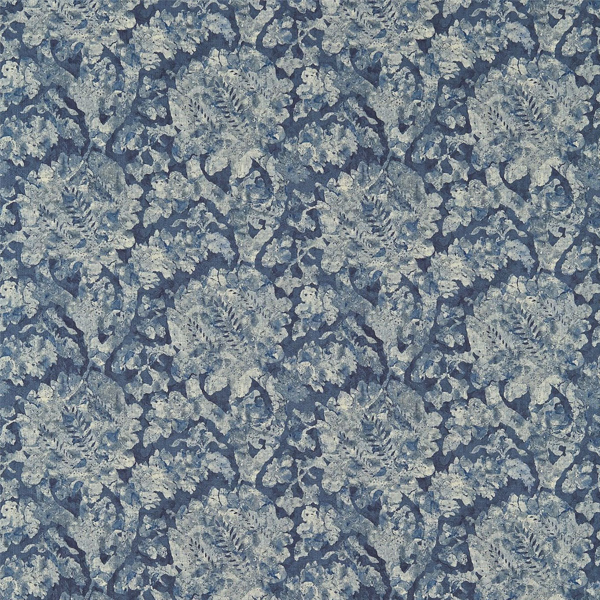 Carrera Indigo Fabric - Zoffany