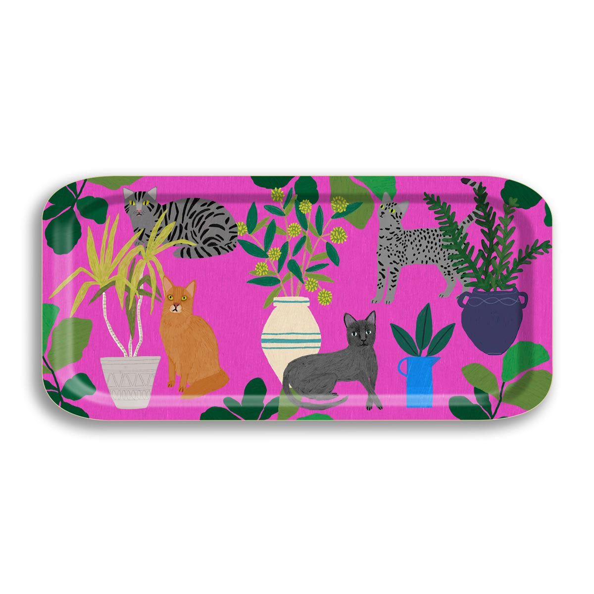 Cats Narrow Tray - Avenida Home