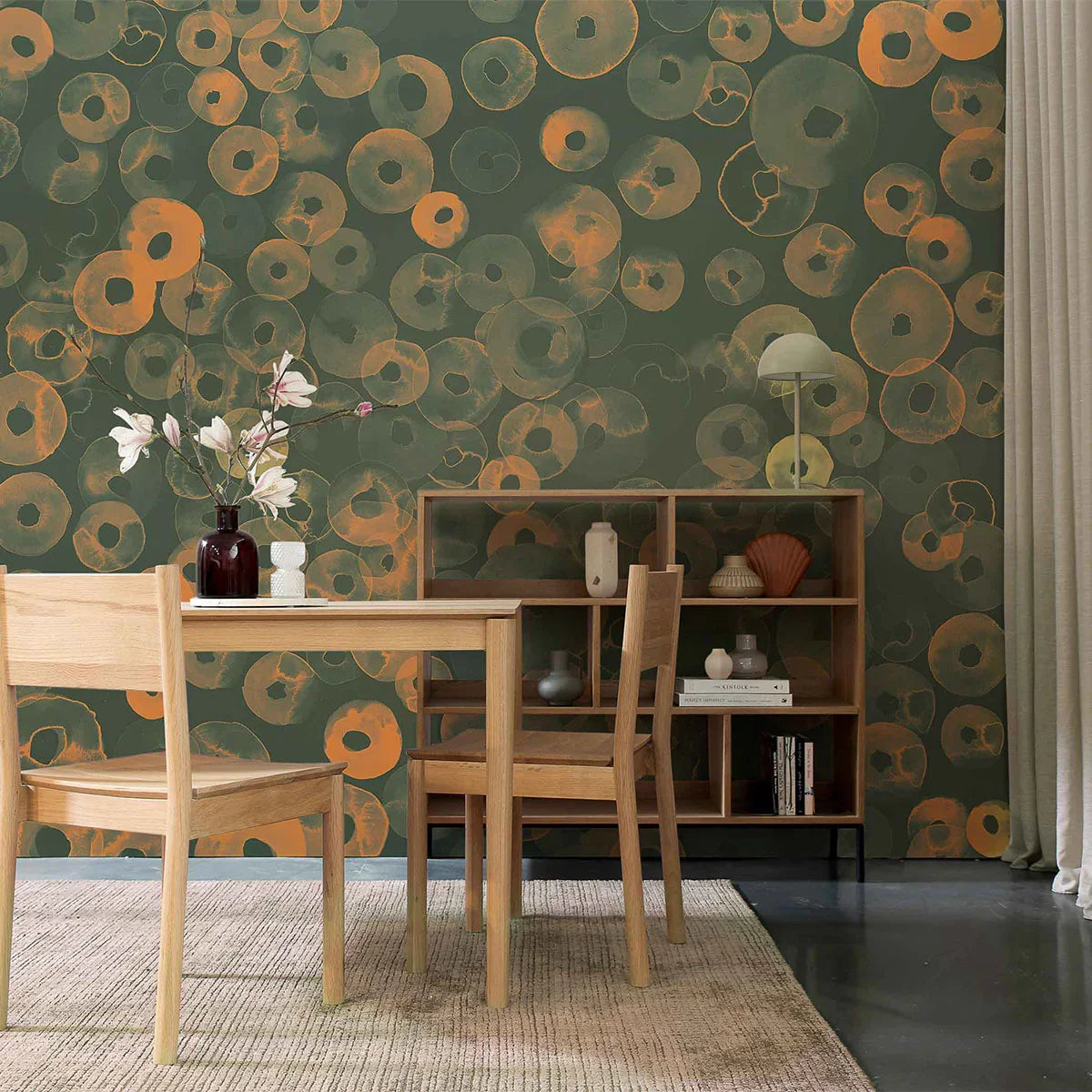 Cellular Patterns Mural Wallpaper - Coordonne