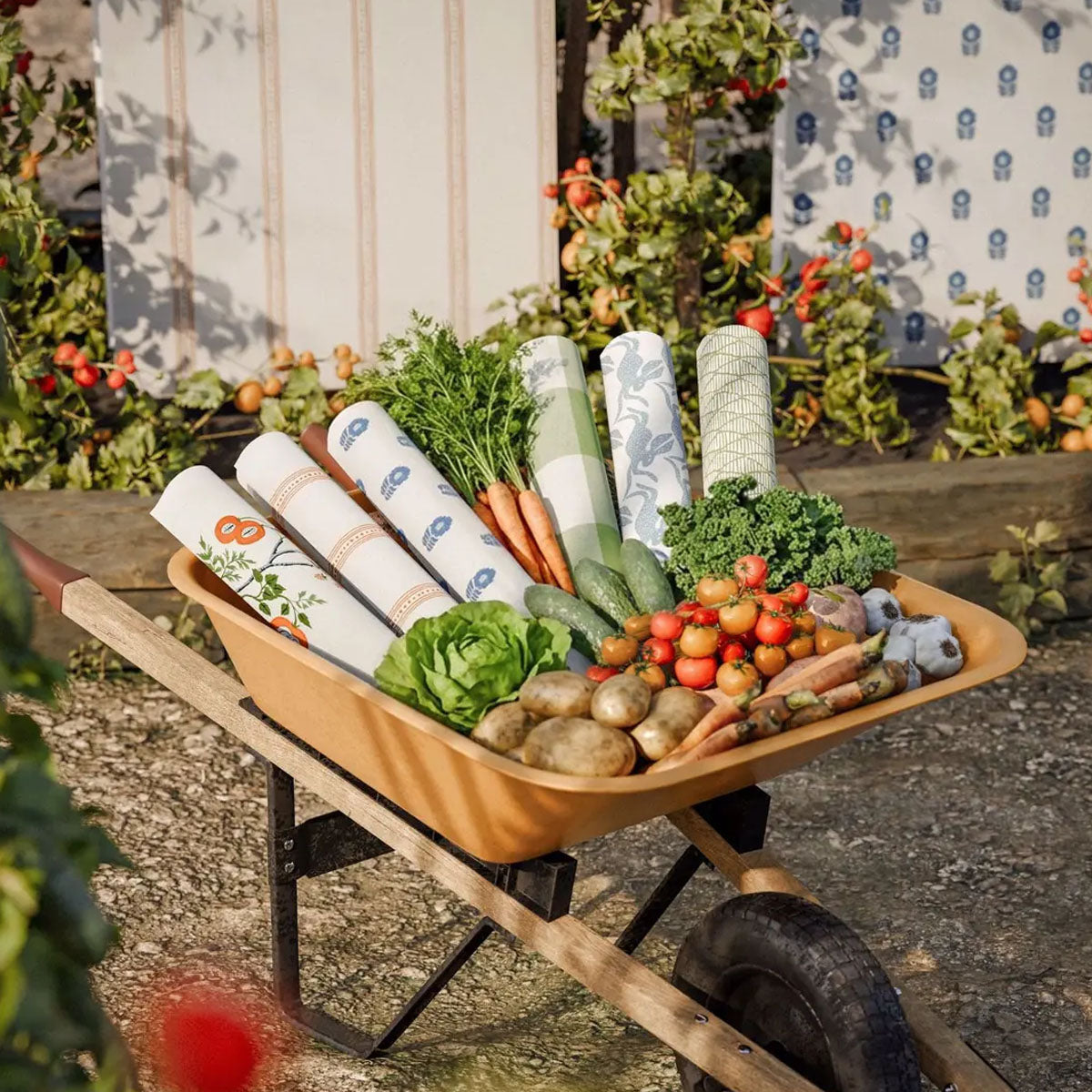 Central Check Wallpaper - Scion