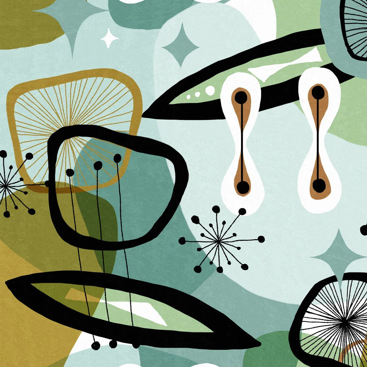 Century Elements Wallpaper - Mind The Gap