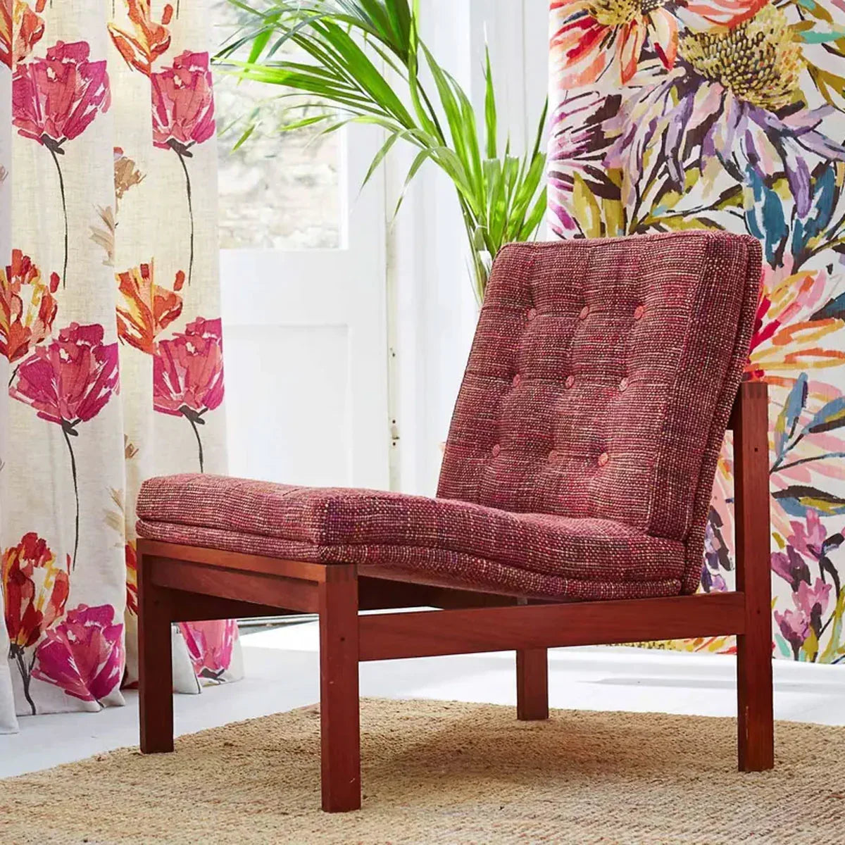 Cestino Spice Fabric - Harlequin