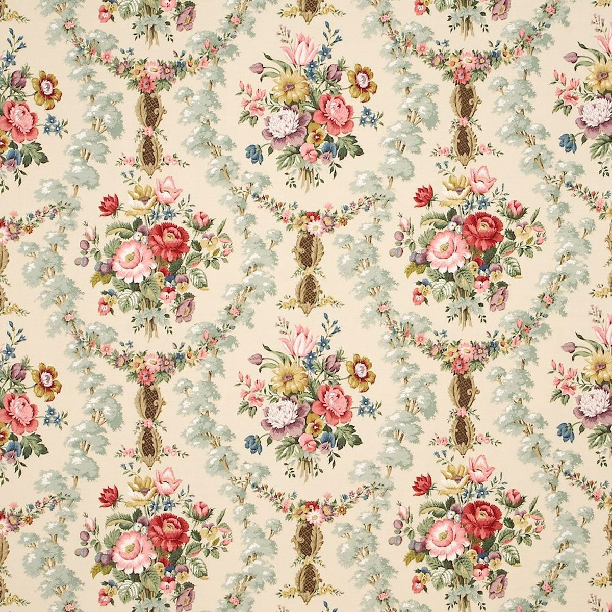 Chatsworth Canvas/Slate Fabric - Sanderson
