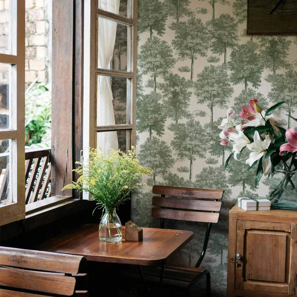 Chestnut Tree Wallpaper - Coordonne