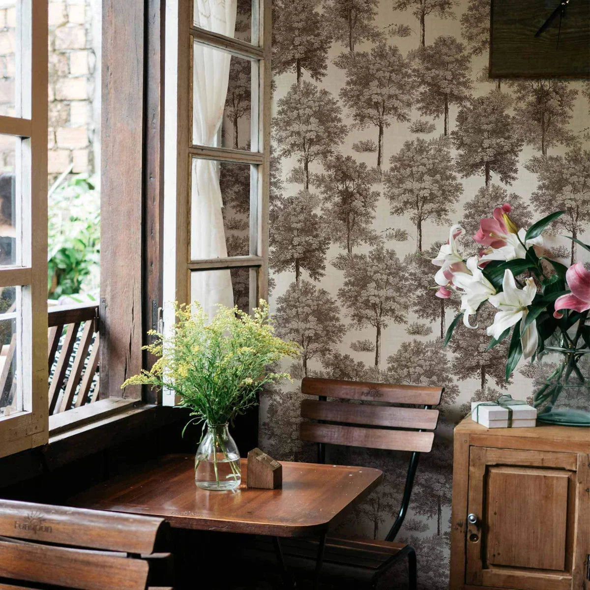 Chestnut Tree Wallpaper - Coordonne