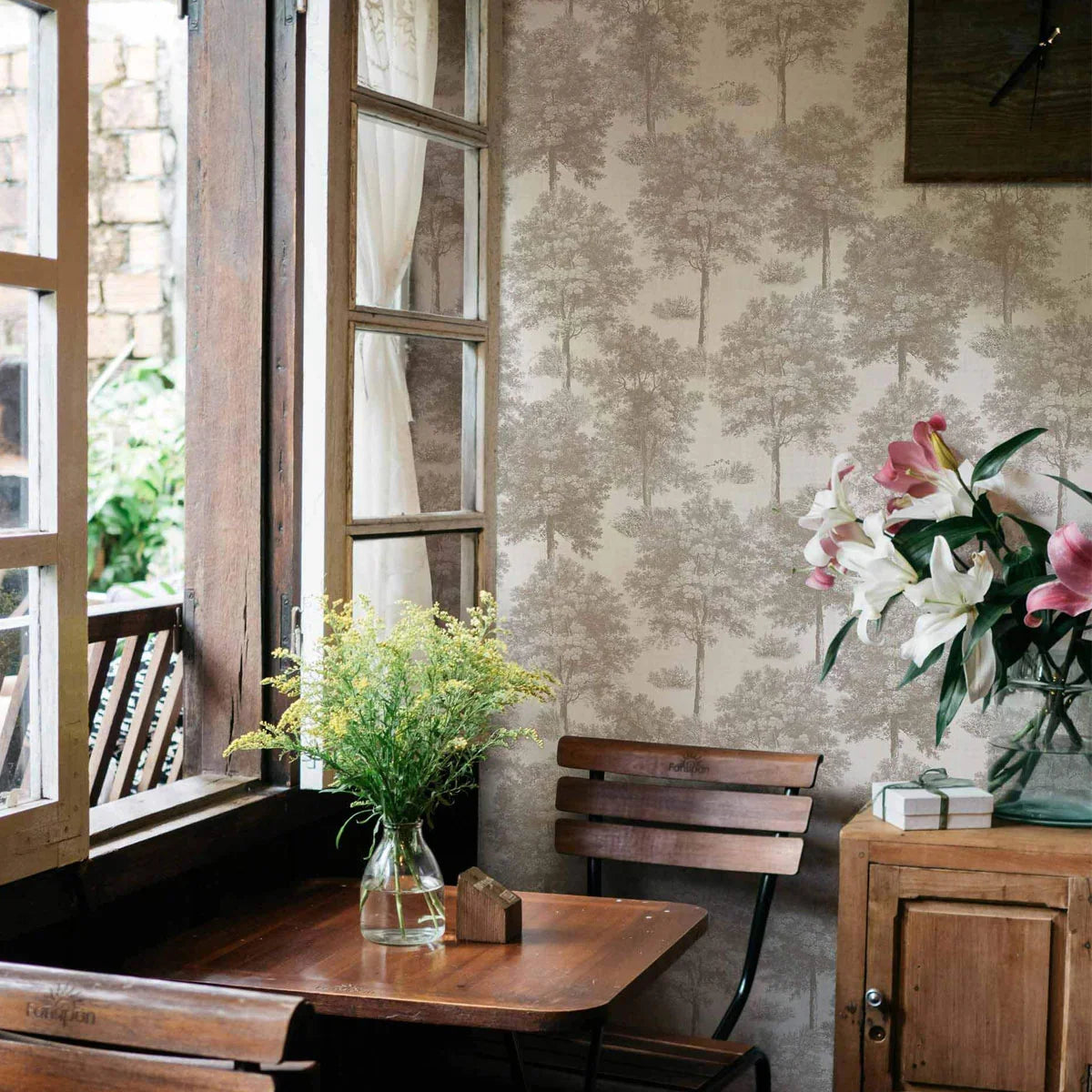 Chestnut Tree Wallpaper - Coordonne