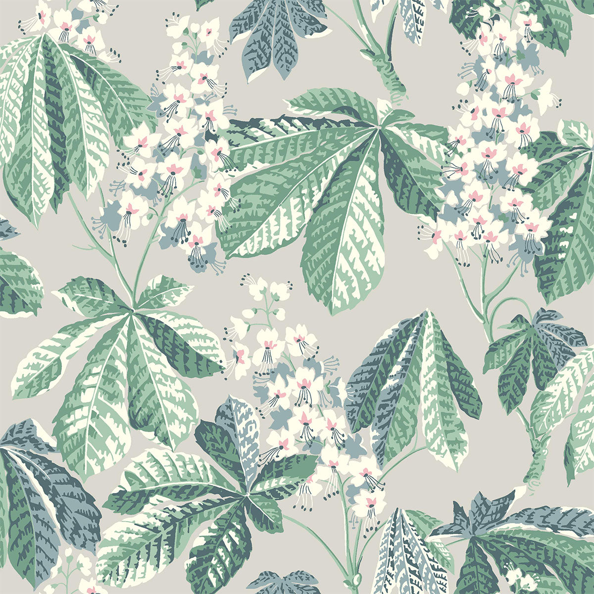 Chestnut Blossom Wallpaper - Borastapeter
