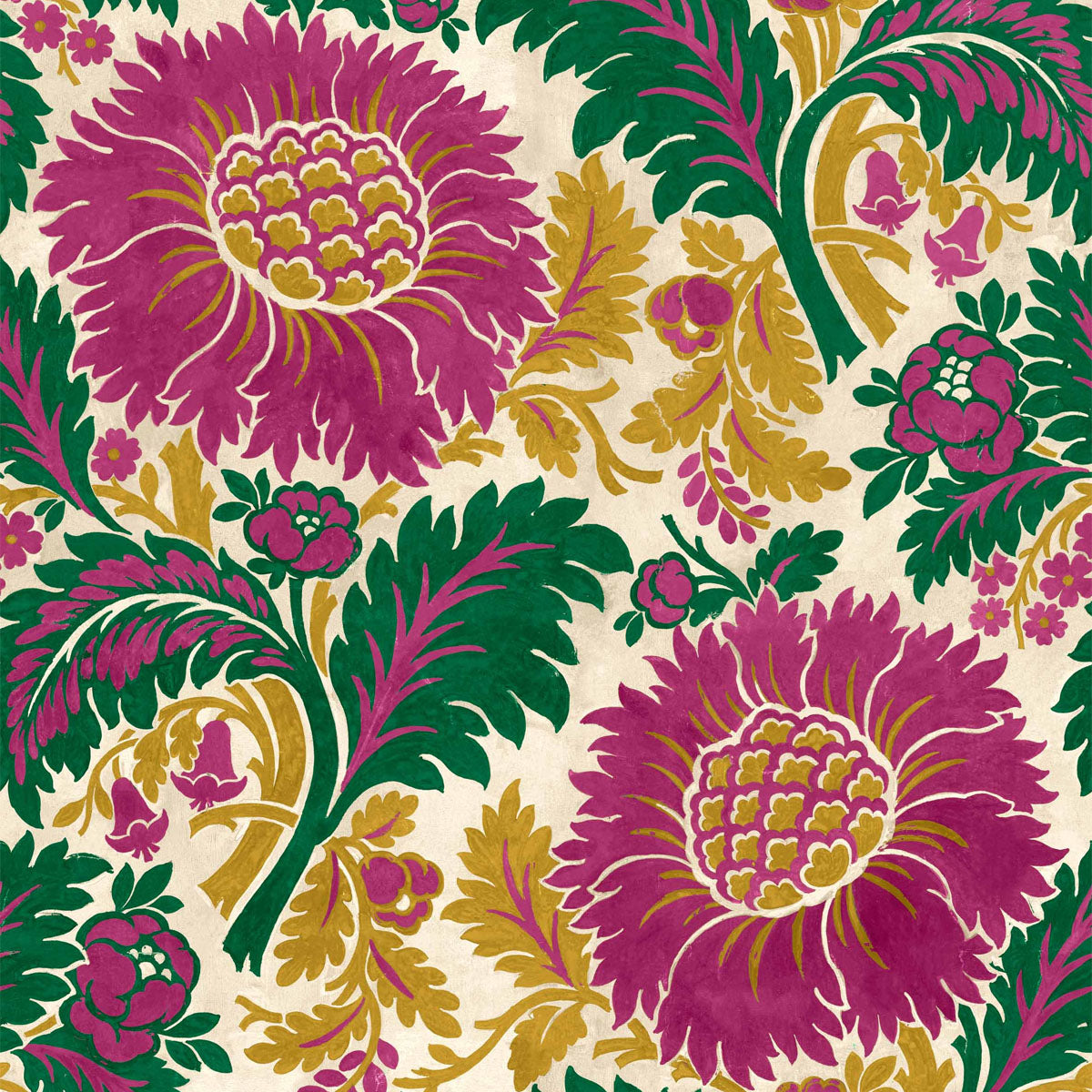 Chinese Damask Wallpaper - Coordonne