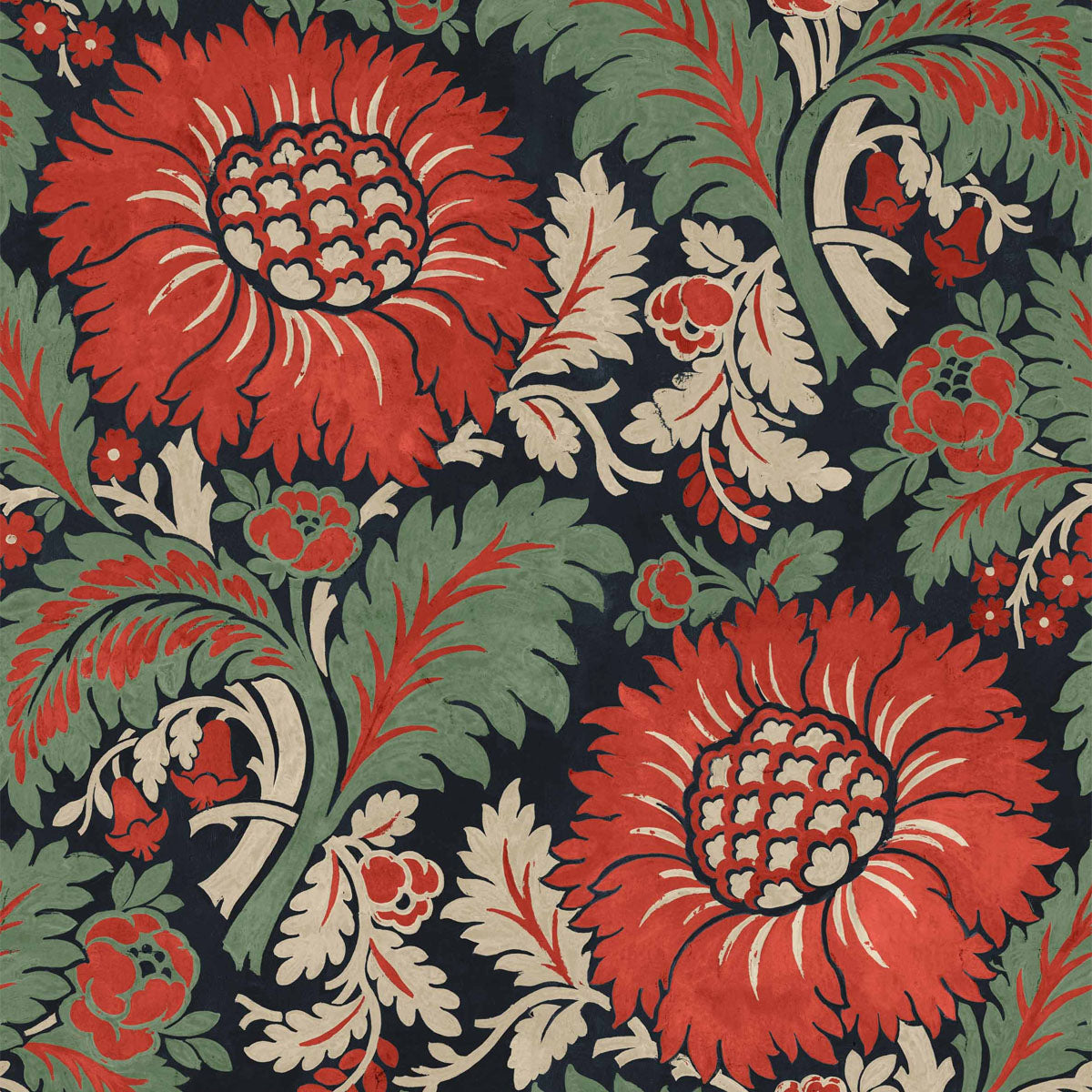 Chinese Damask Wallpaper - Coordonne