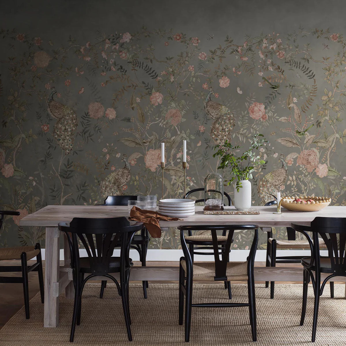 Chinoiserie Mural Wallpaper - Borastapeter