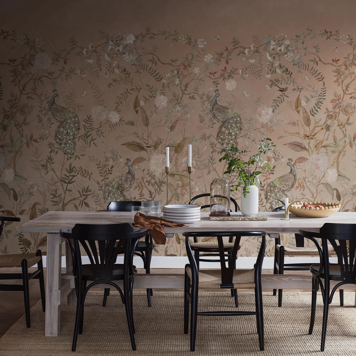 Chinoiserie Mural Wallpaper - Borastapeter