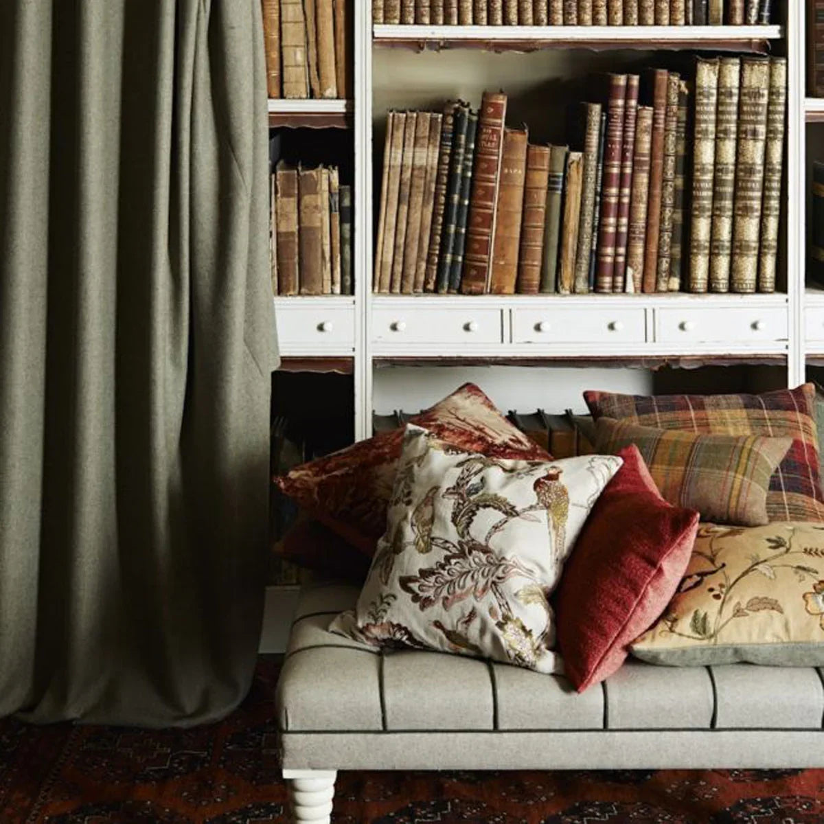 Clan Chenille Fabric - Mulberry Home