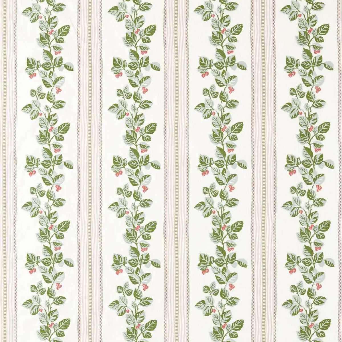 Cobnut Stripe Fabric - Sanderson