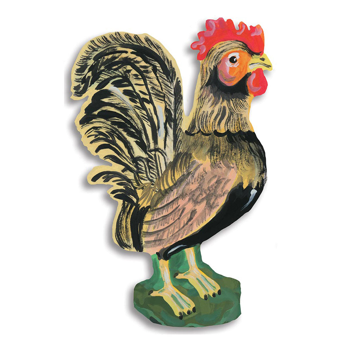 Farmyard Cockerel Serving Board - Avenida Home