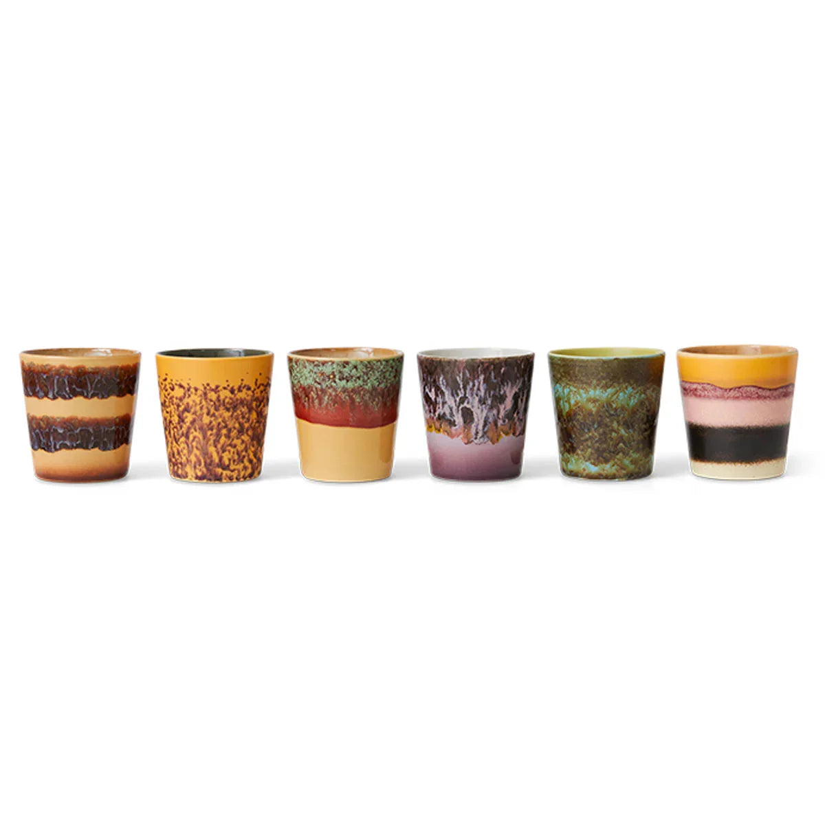 70s Ceramics Mugs - HKLIVING