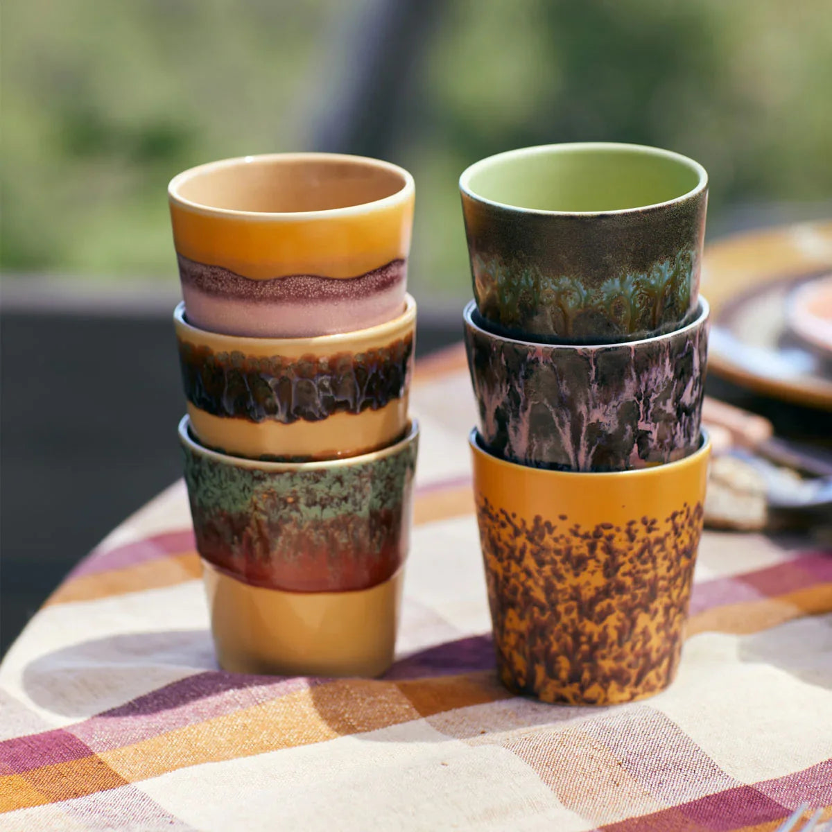 70s Ceramics Mugs - HKLIVING