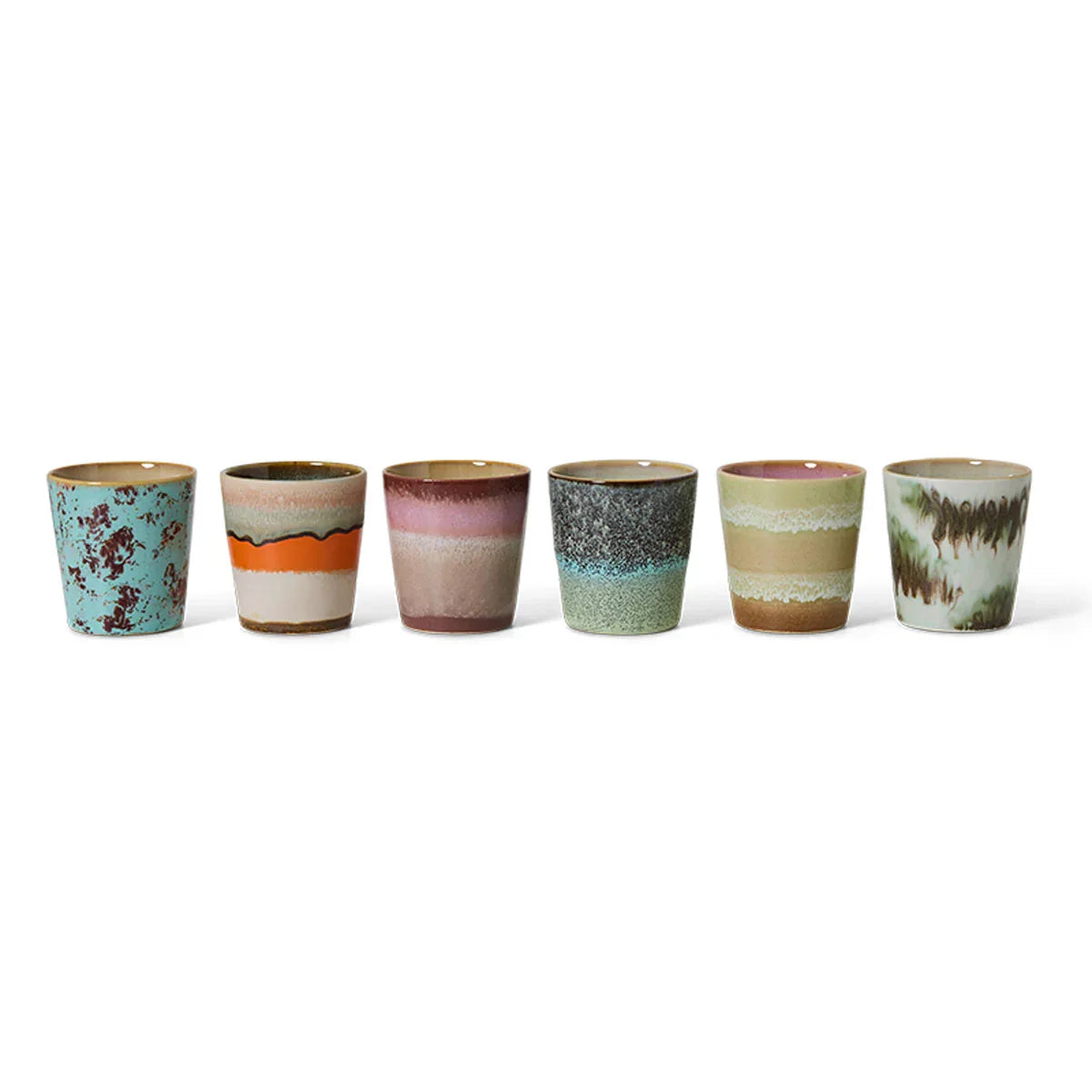 70s Ceramics Mugs - HKLIVING
