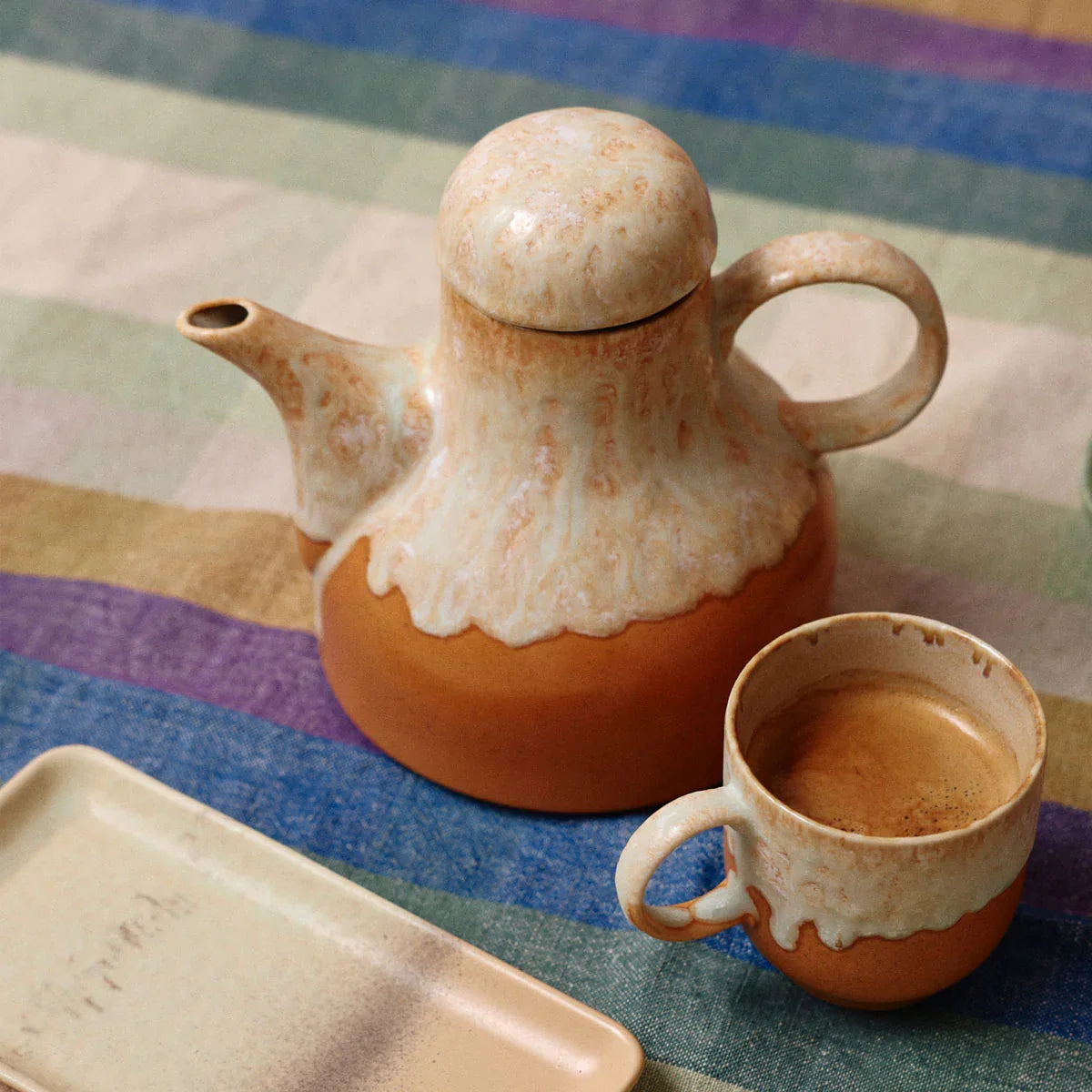 70s Ceramics Coffee Pot - HKLIVING