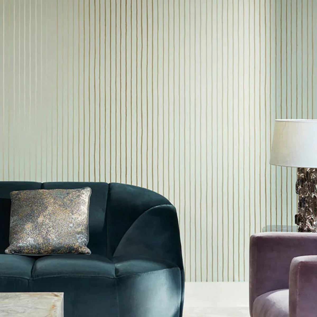 College Stripe Wallpaper - Cole & Son