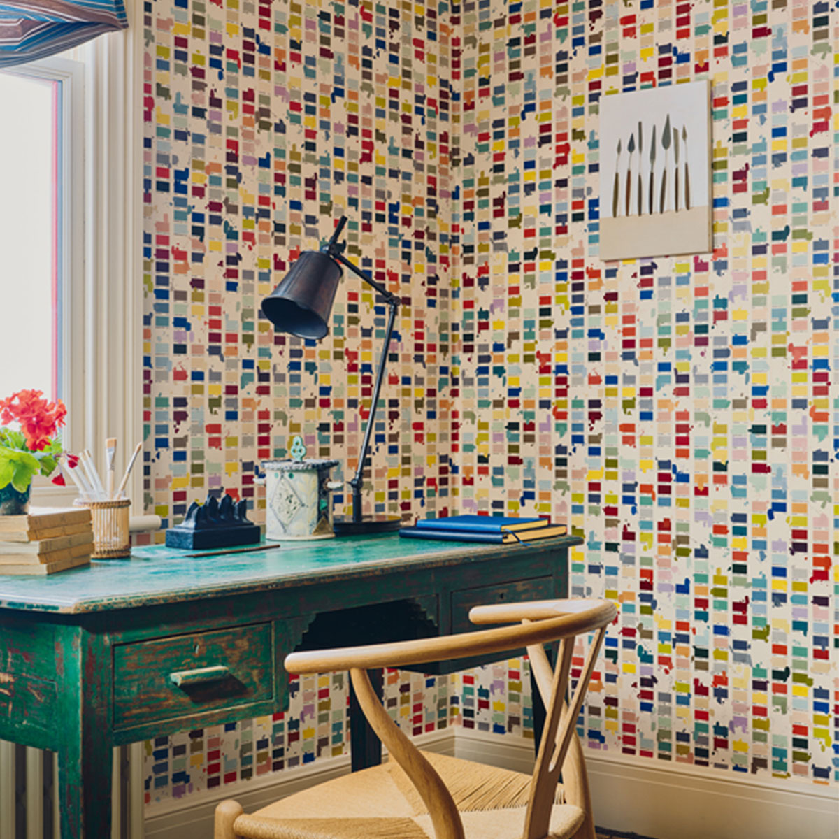 Coles' Colour Card Wallpaper - Cole & Son