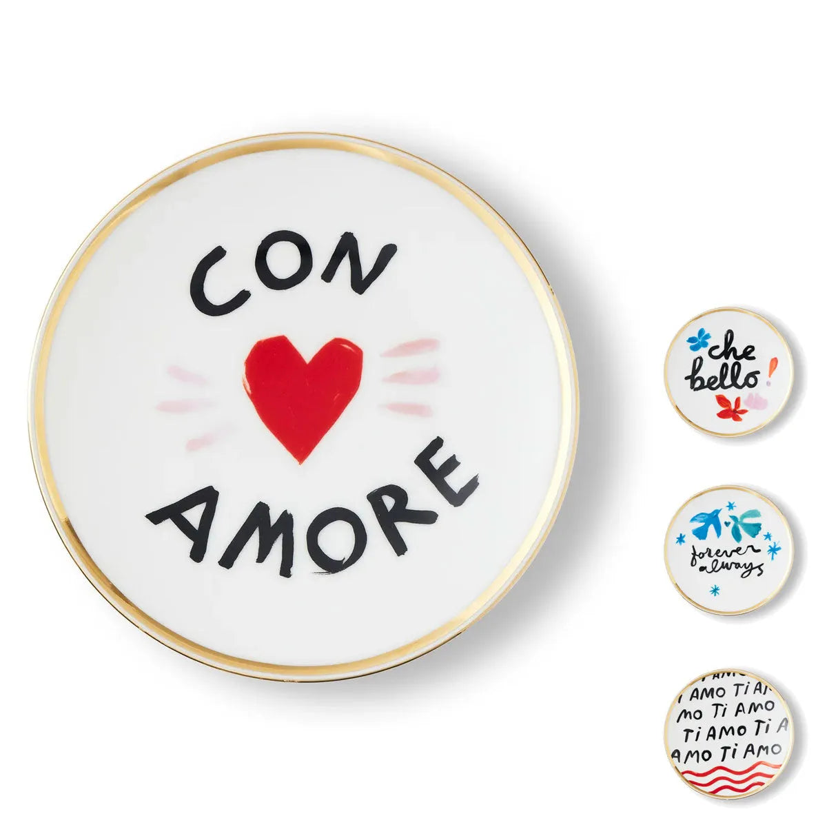Con Amore Plate 17cm - Bitossi Home