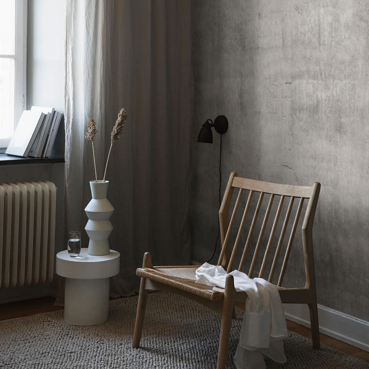 Concrete Wall Mural Wallpaper - Borastapeter