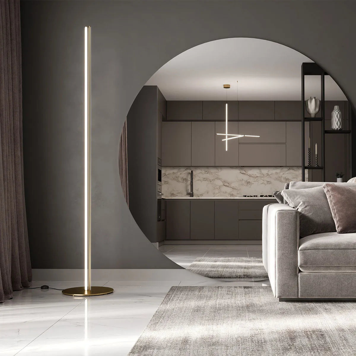 Coordinates Floor Lamp - Flos - Courthouse Interiors