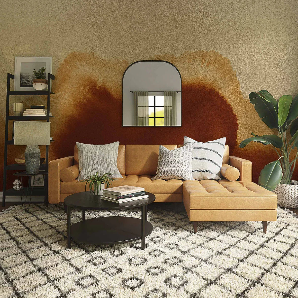 Coral Reefs Metallics Mural Wallpaper - Coordonne