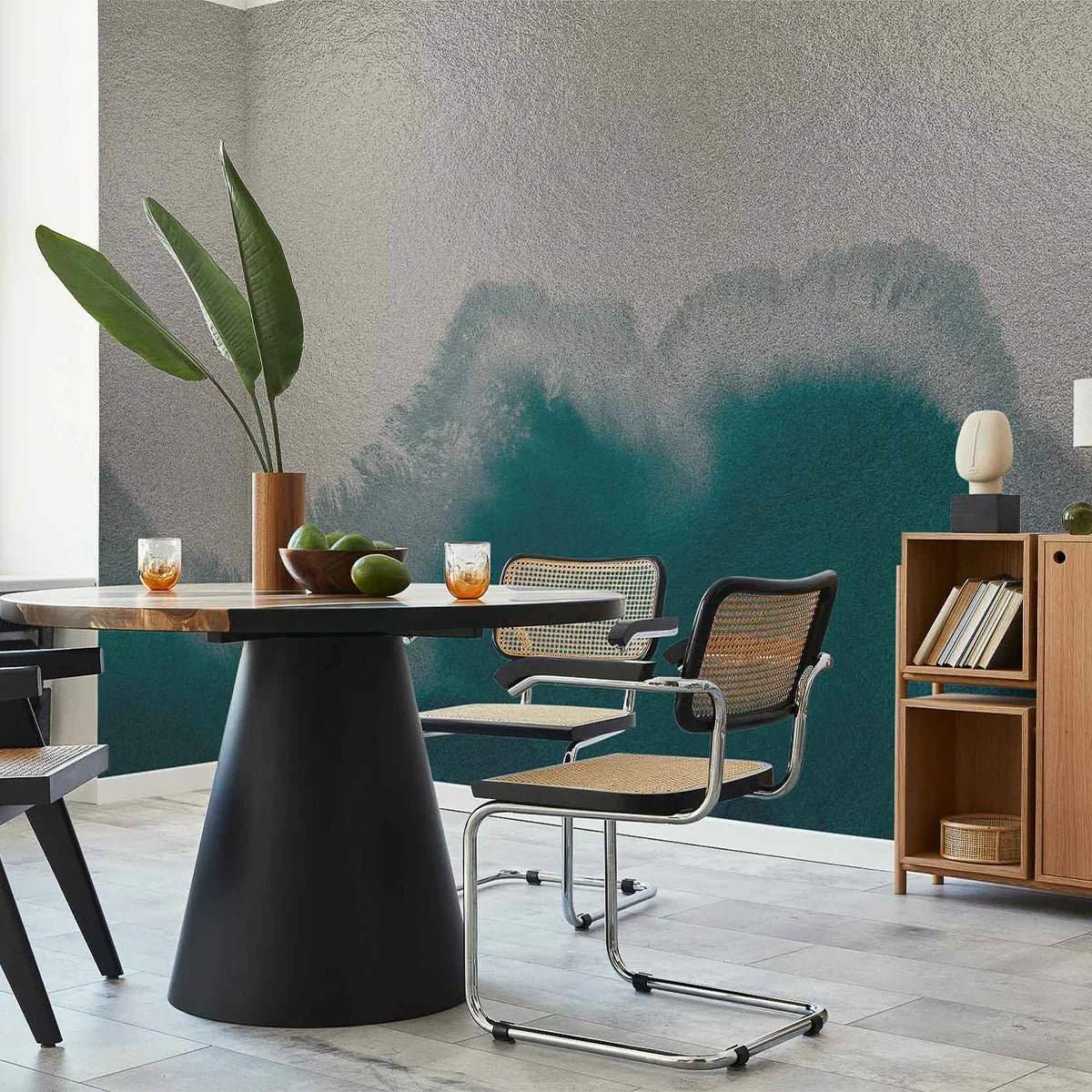 Coral Reefs Metallics Mural Wallpaper - Coordonne