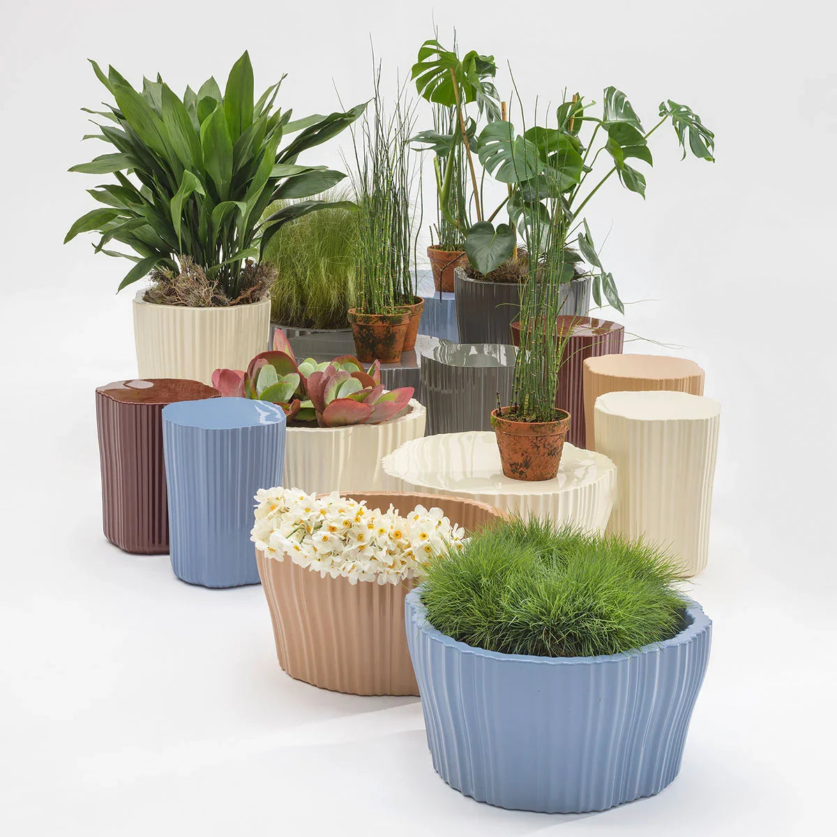 Corteza Plant Pots - Kartell