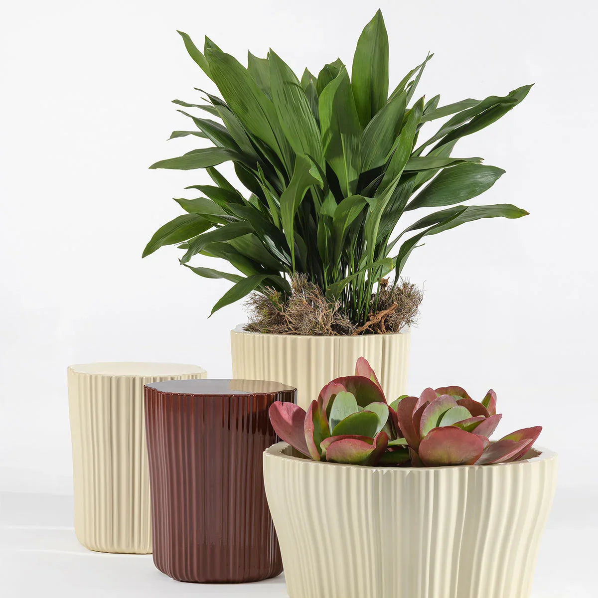 Corteza Plant Pots - Kartell