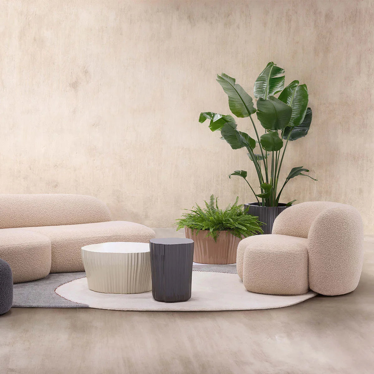 Corteza Plant Pots - Kartell