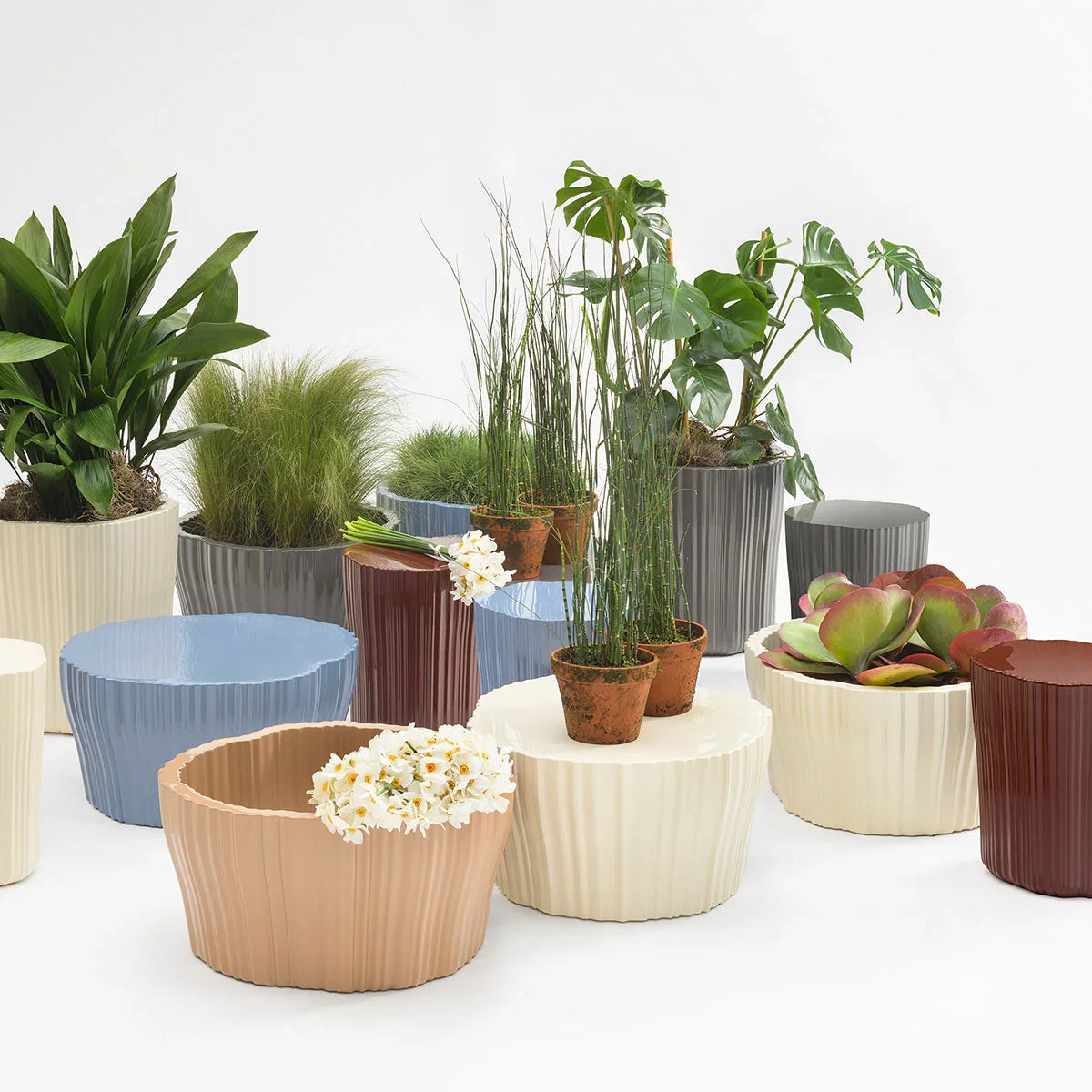 Corteza Plant Pots - Kartell