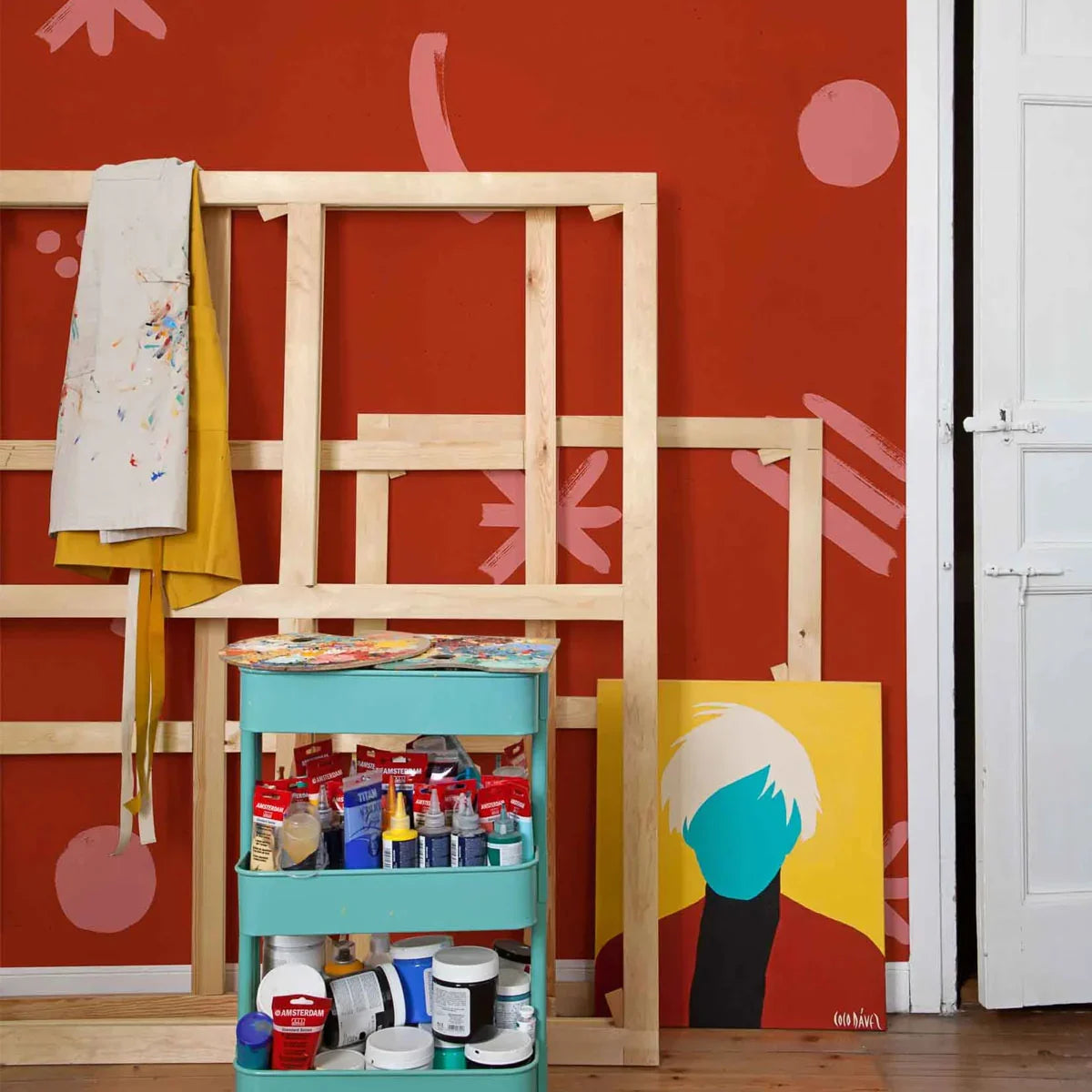 Cosmic Childhood Mural Wallpaper - Coordonne