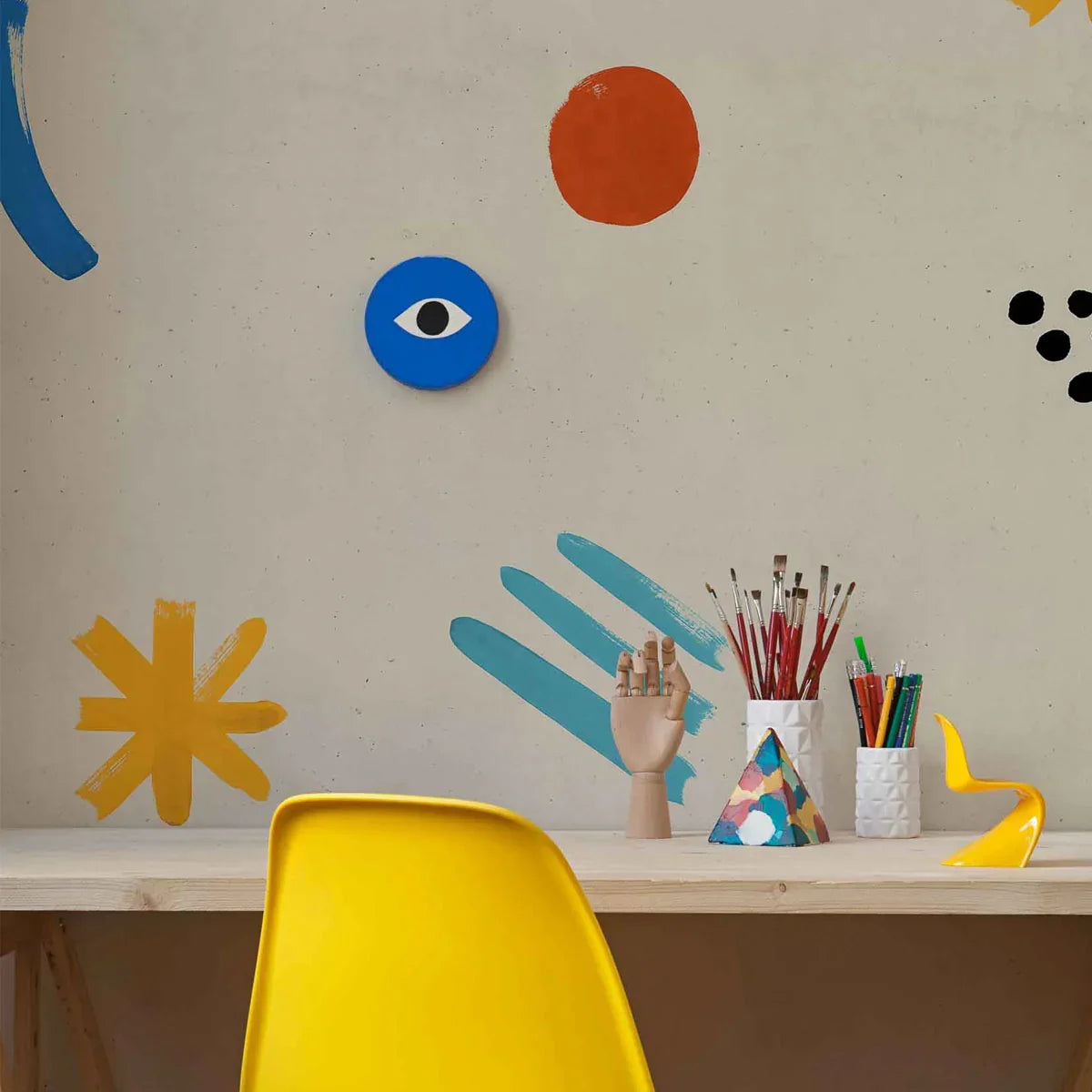 Cosmic Childhood Mural Wallpaper - Coordonne