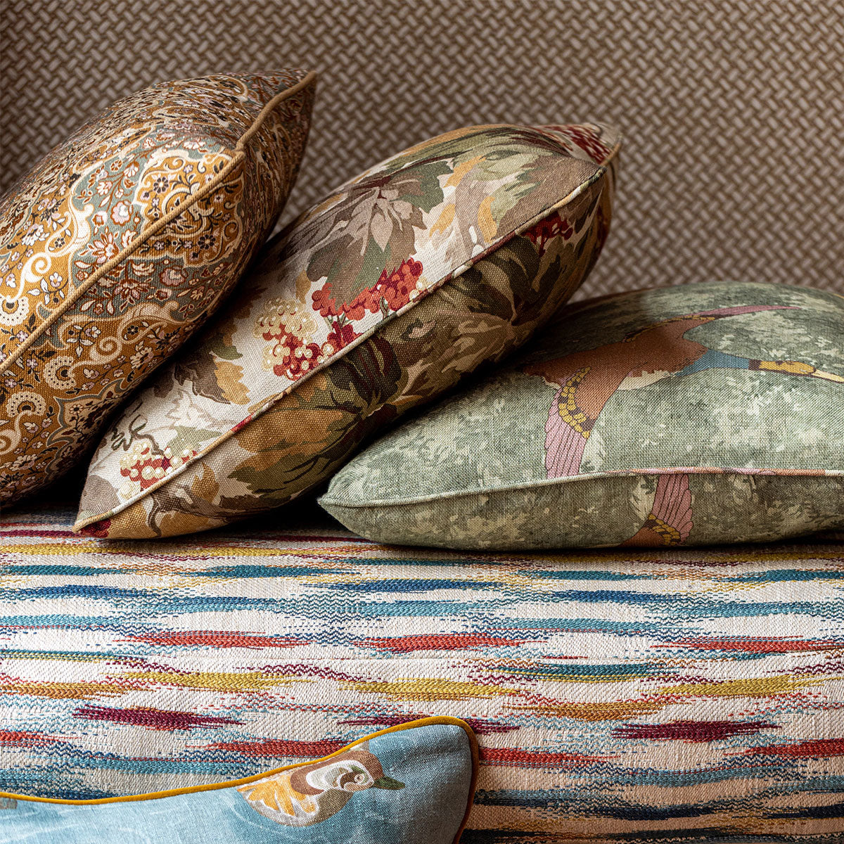 Country Walk Fabric - Mulberry Home