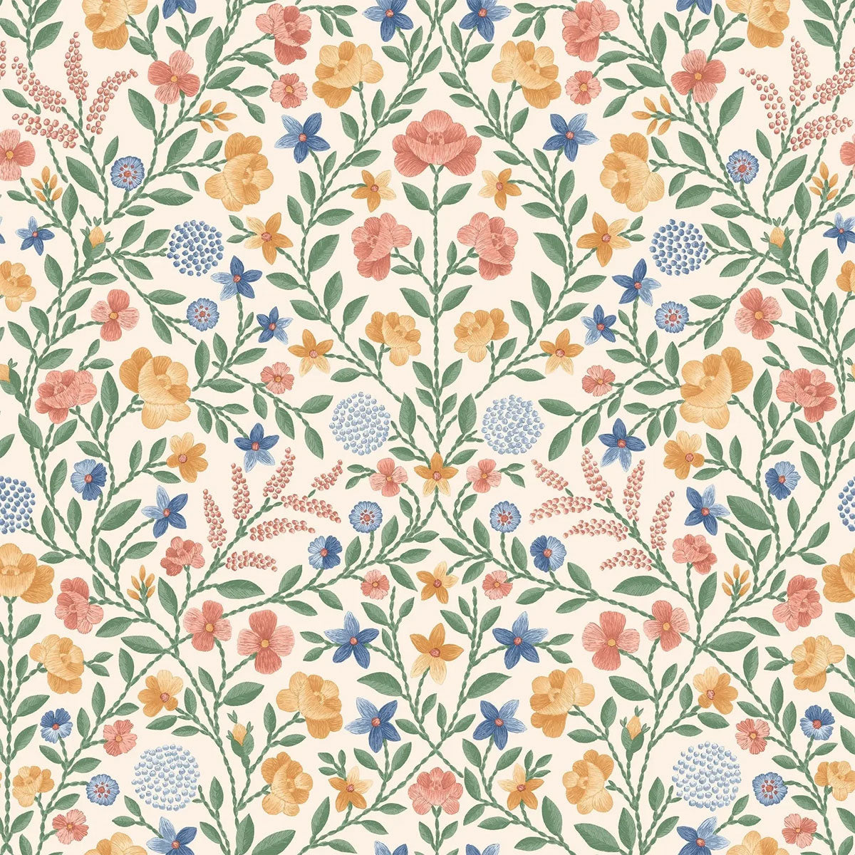 Court Embroidery Wallpaper - Cole & Son