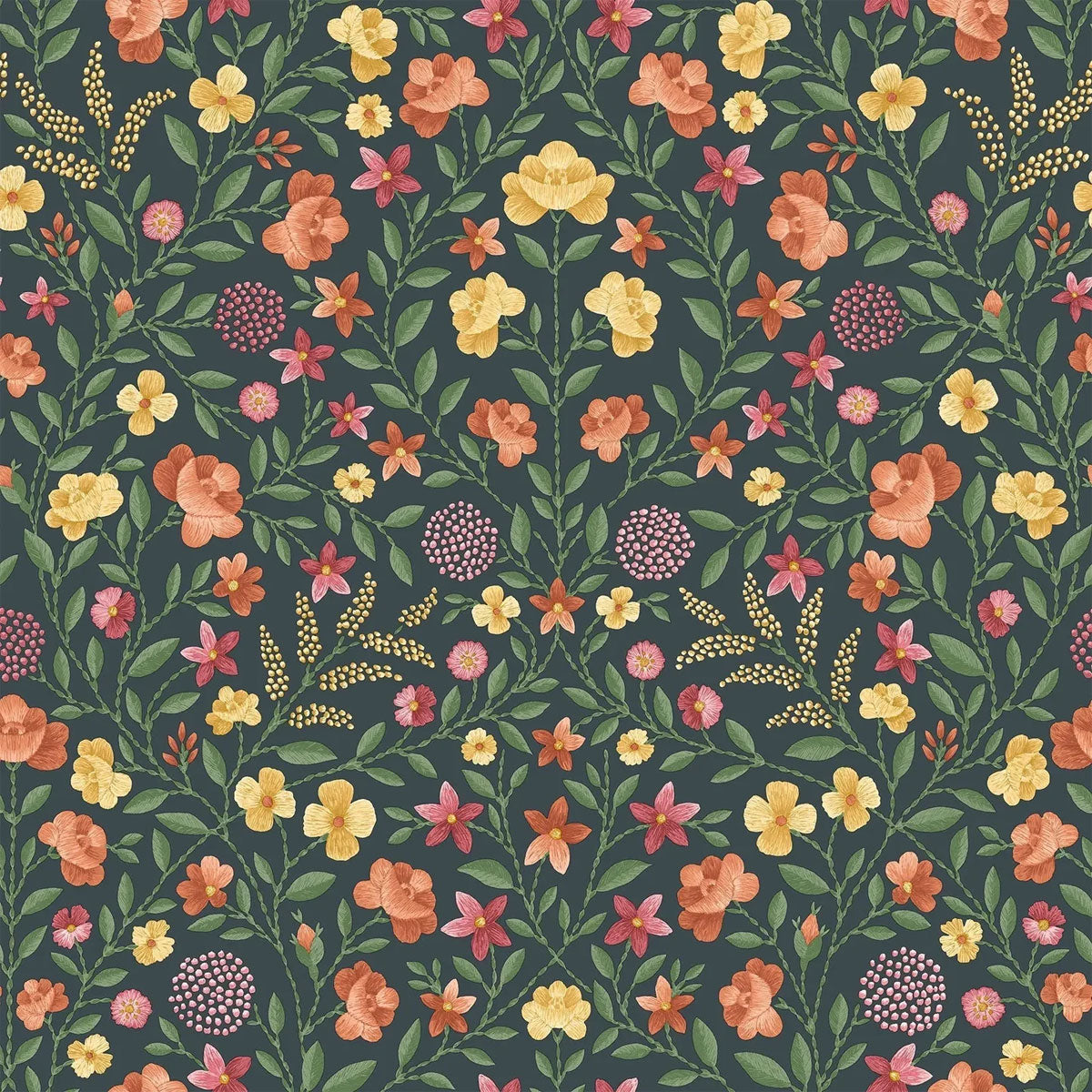 Court Embroidery Wallpaper - Cole & Son