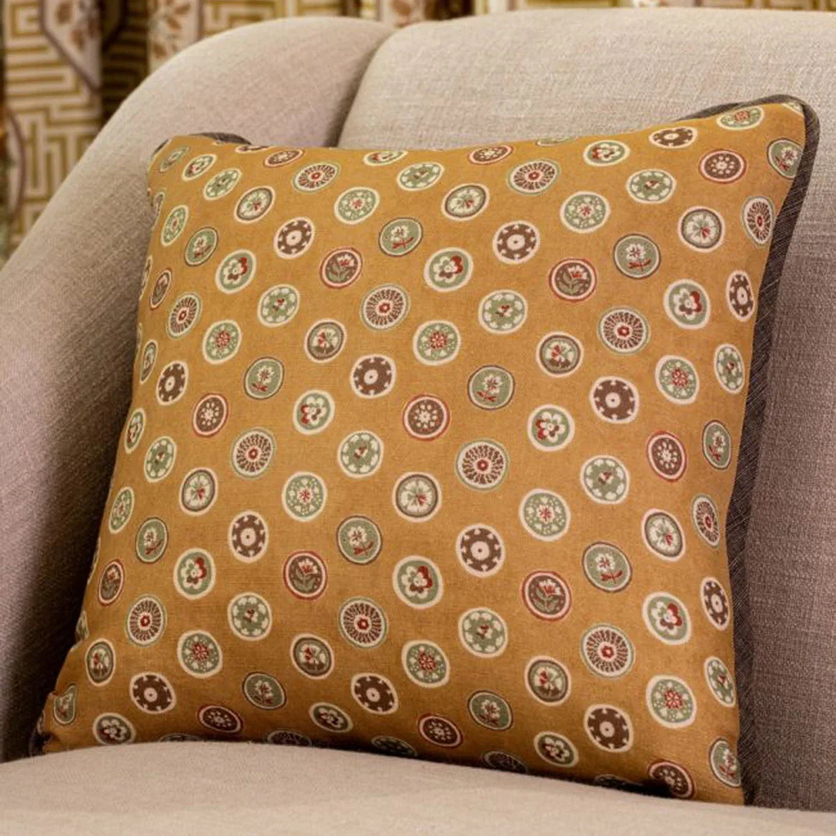 Court Buttons Fabric - GP&J Baker