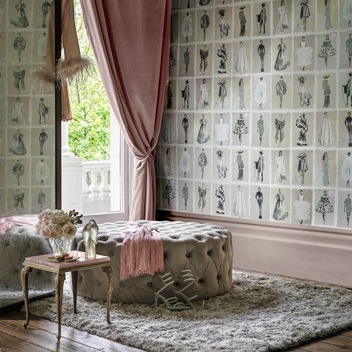 Couture Carousel Wallpaper - Cole & Son