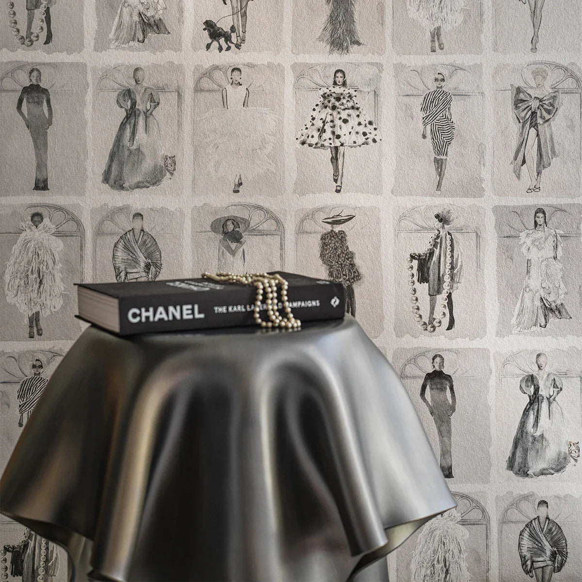 Couture Carousel with Windows Wallpaper - Cole & Son