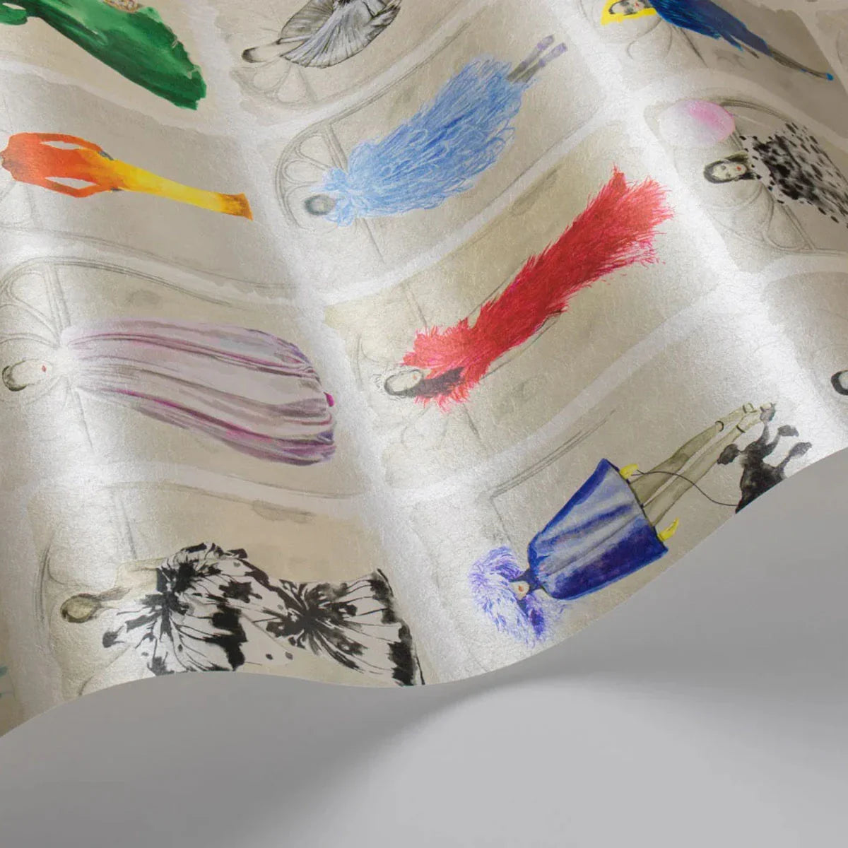 Couture Carousel with Windows Wallpaper - Cole & Son