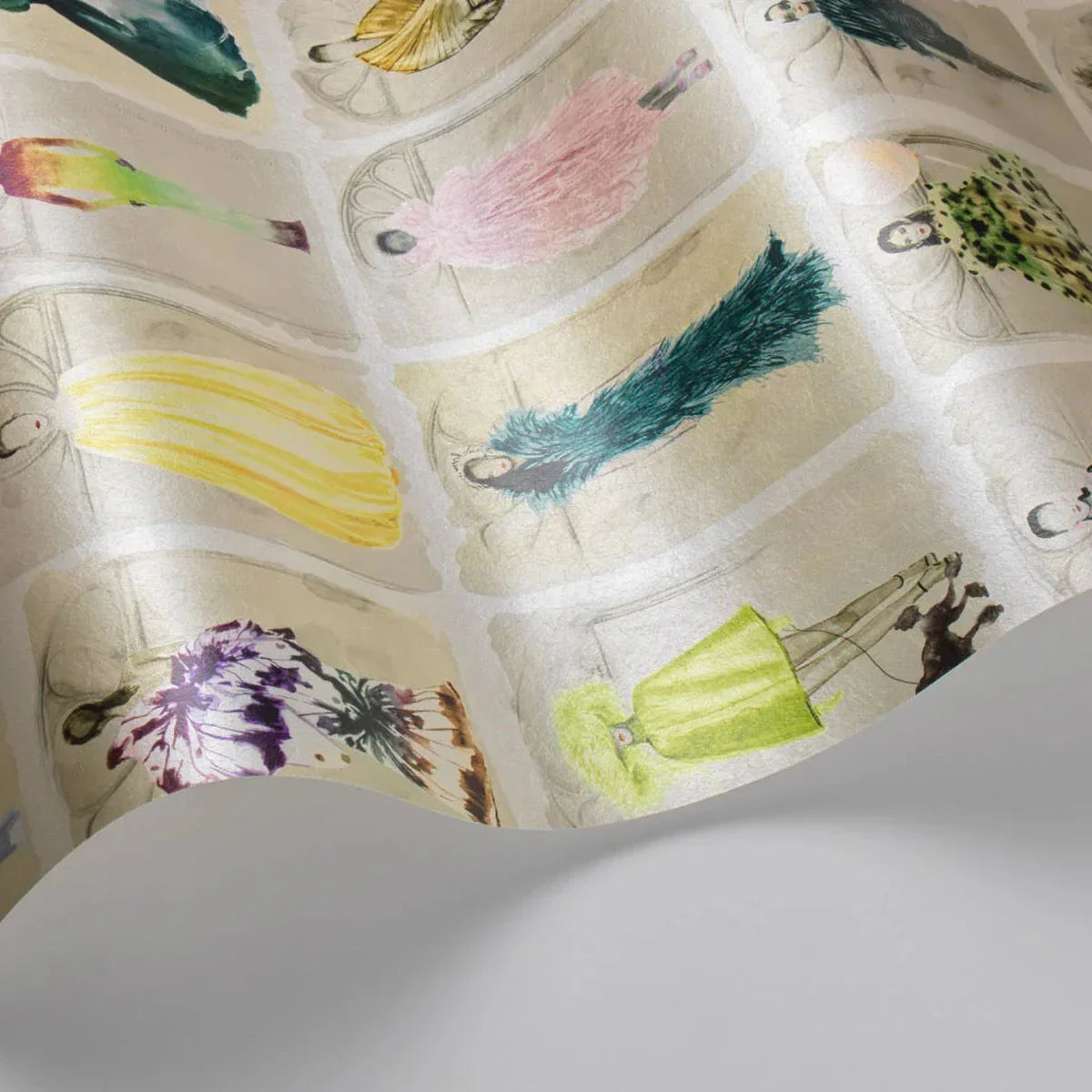 Couture Carousel with Windows Wallpaper - Cole & Son