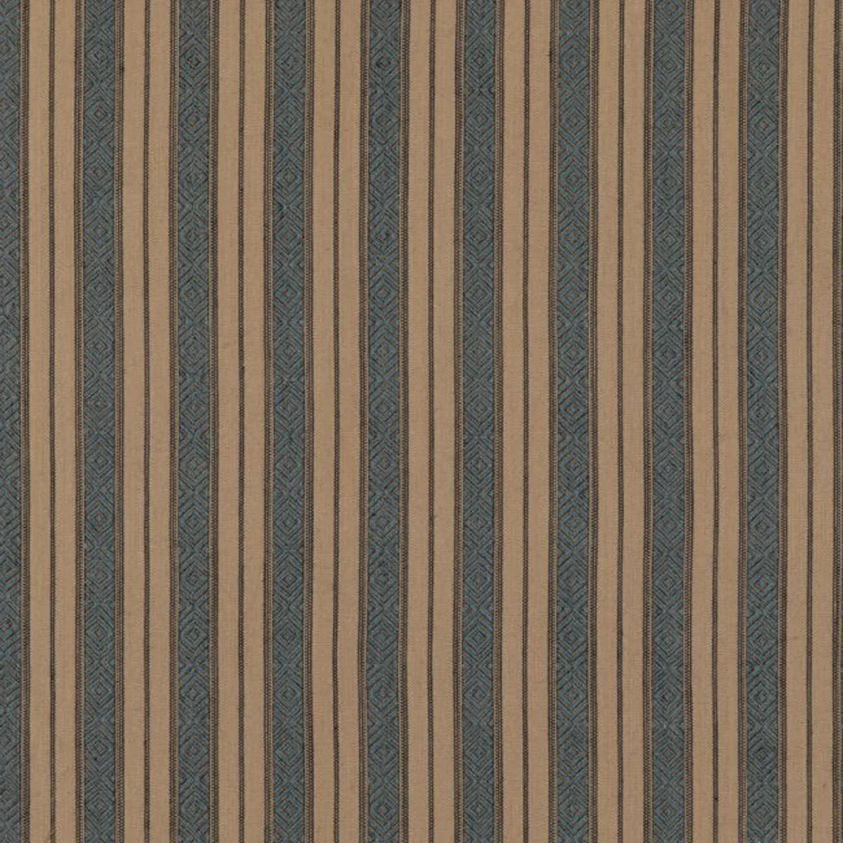 Cowdray Stripe Fabric - Mulberry Home