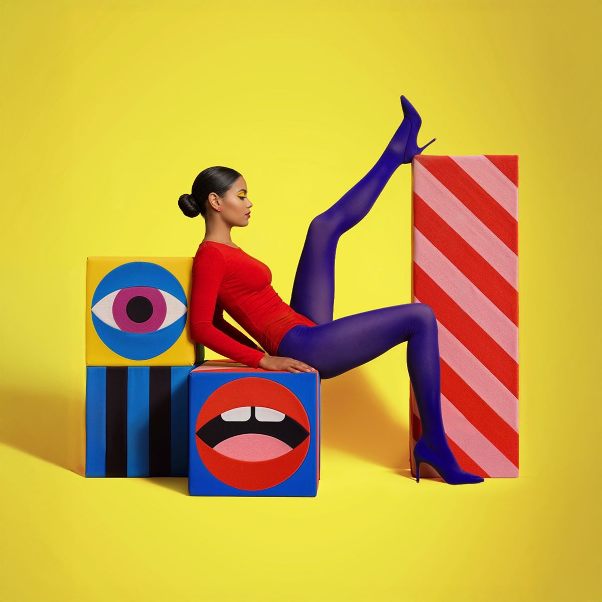 Pouf L by Craig & Karl - Qeeboo