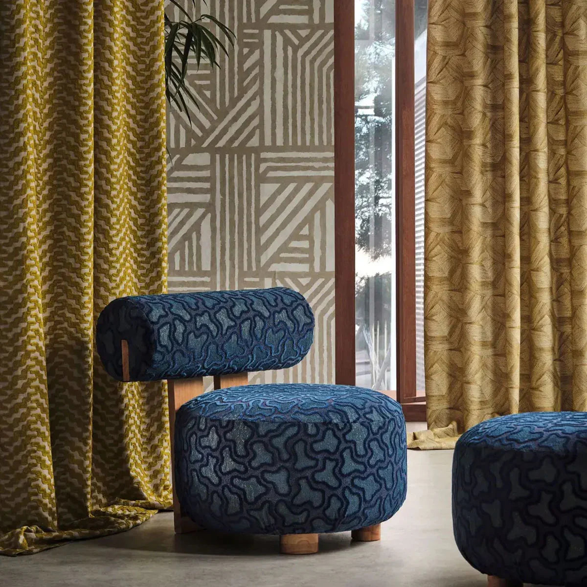 Crater Wallpaper - Harlequin