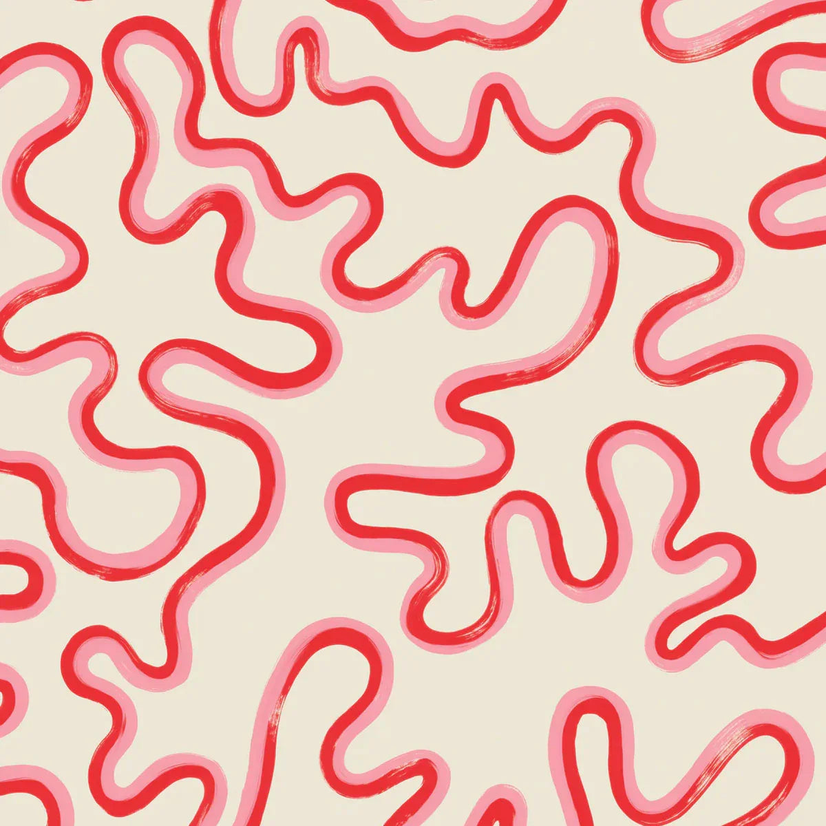 Rainforest Squiggle Wallpaper - Cole & Son x Vivienne Westwood